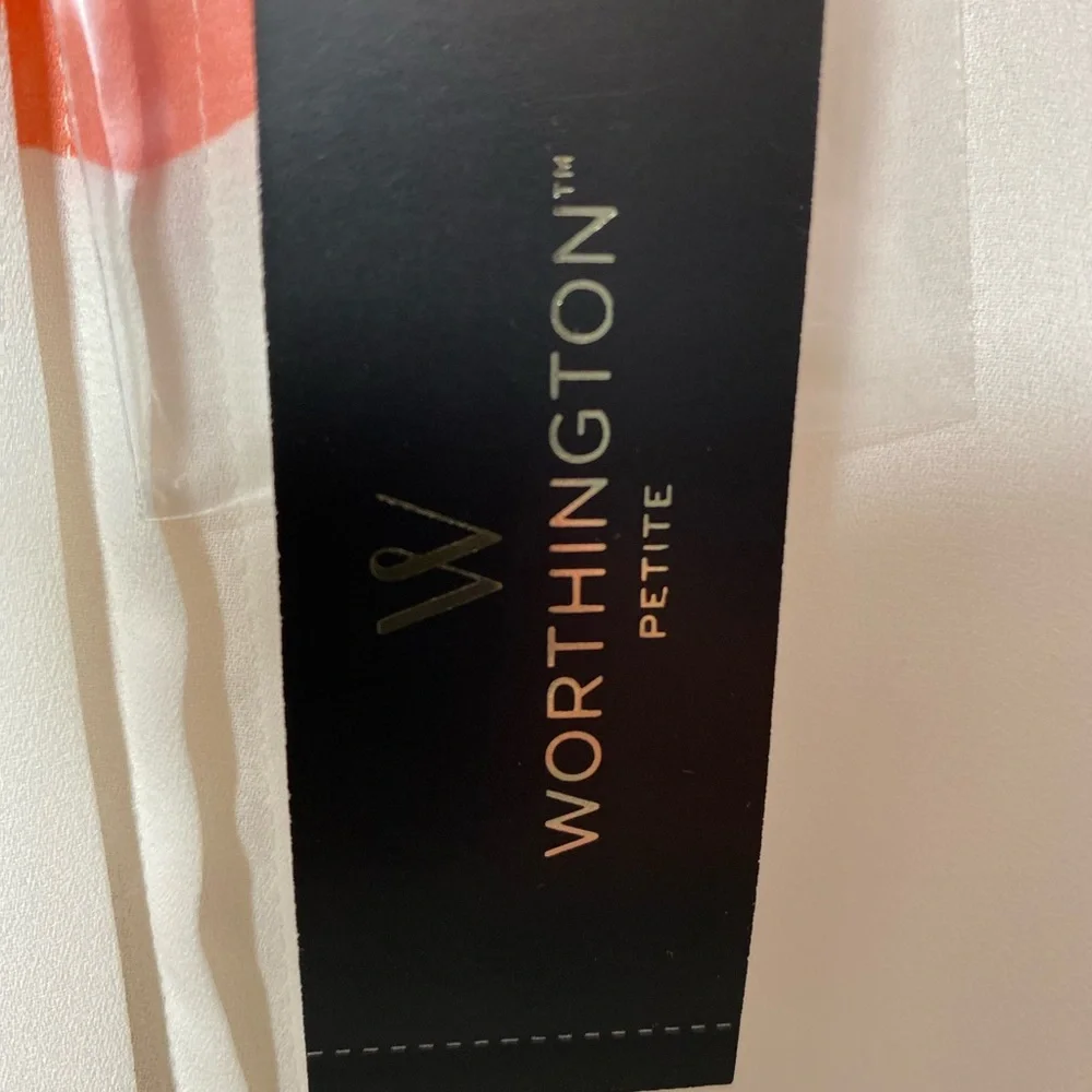 Sheer Polyester Blouse from Worthington Petite - Picture 9 of 11